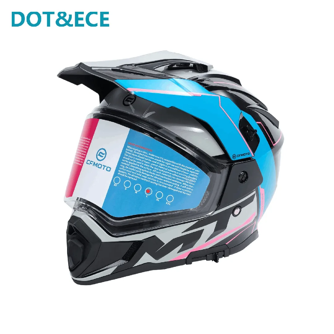 Шлем CFMOTO 85244H-006 Adventure [S] Синий-Черный 85244H-00602