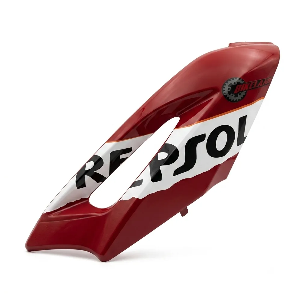 Элемент пластика CUB / 50QT-17M: Правый пласник REPSOL. Цвет: Красный